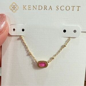 Kendra Scott Mini Elisa Satellite Short Pendant Necklace - NEW!
